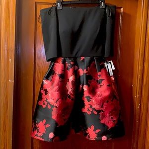 Betsy Adam Over the Shoulder Dress